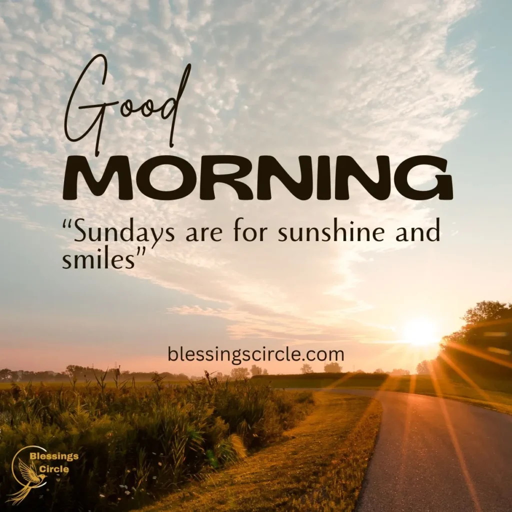 brown minimalist good morning instagram post Good morning sunday blessings for you