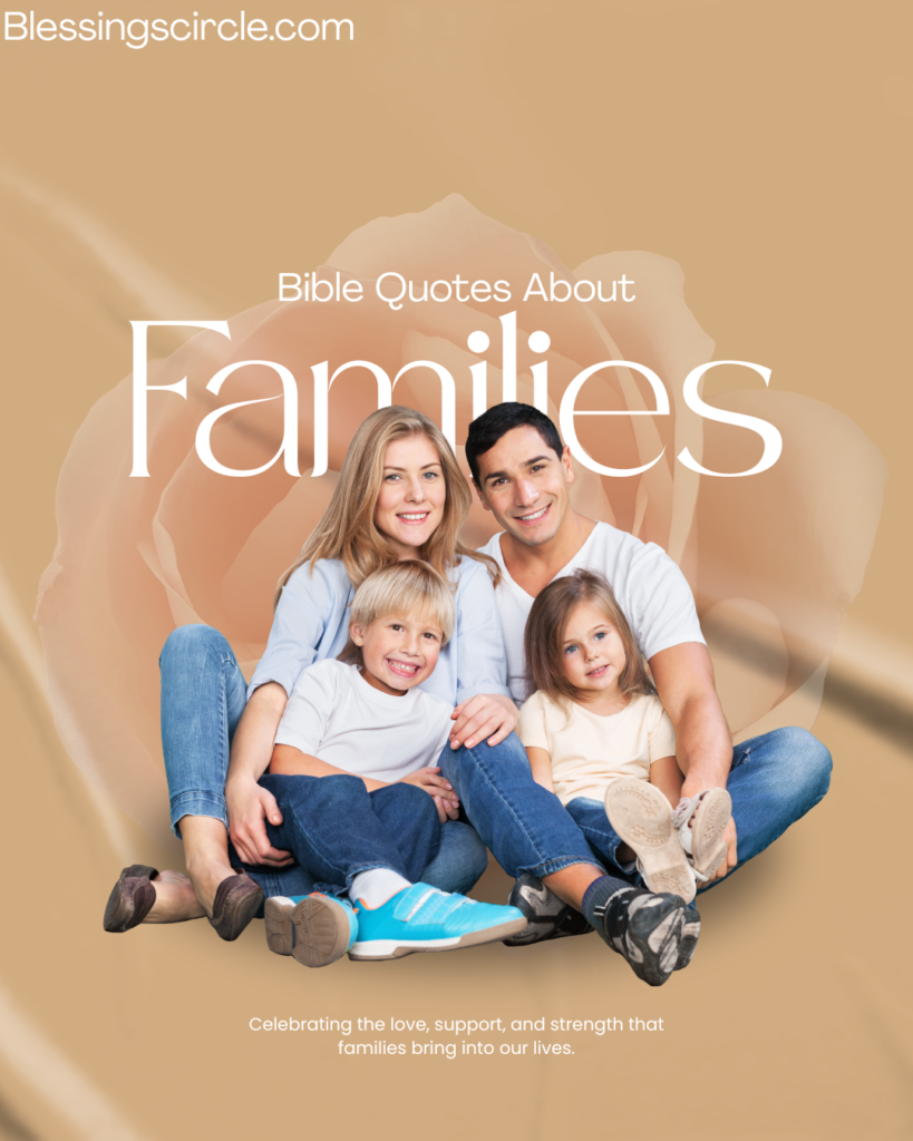 Top 100+ Bible Verses about family