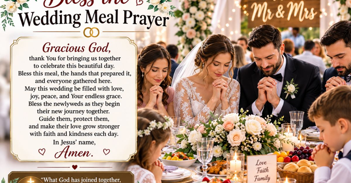best meal blessing prayer