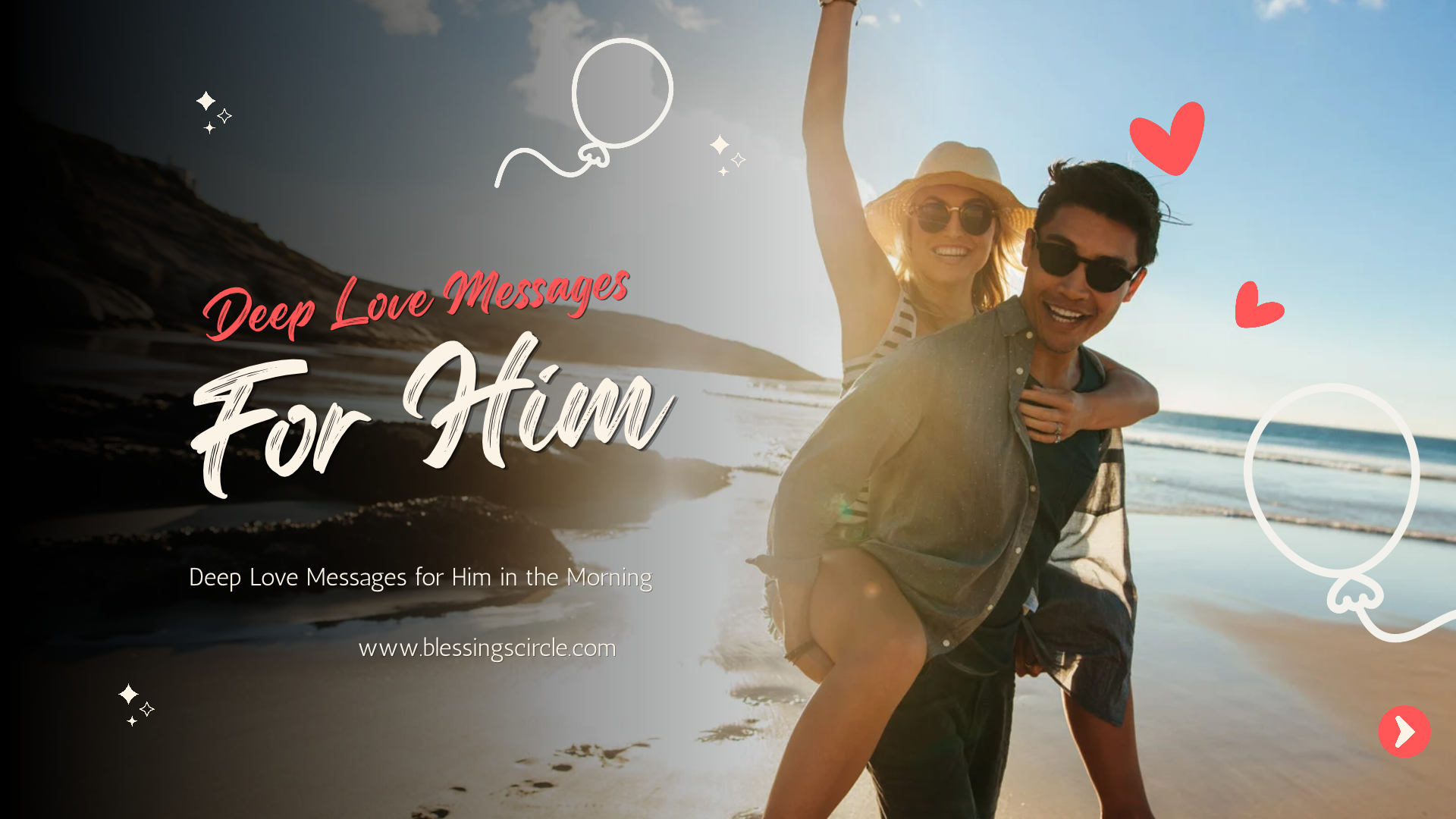 100 Deep Heart-Touching Love Messages For Him