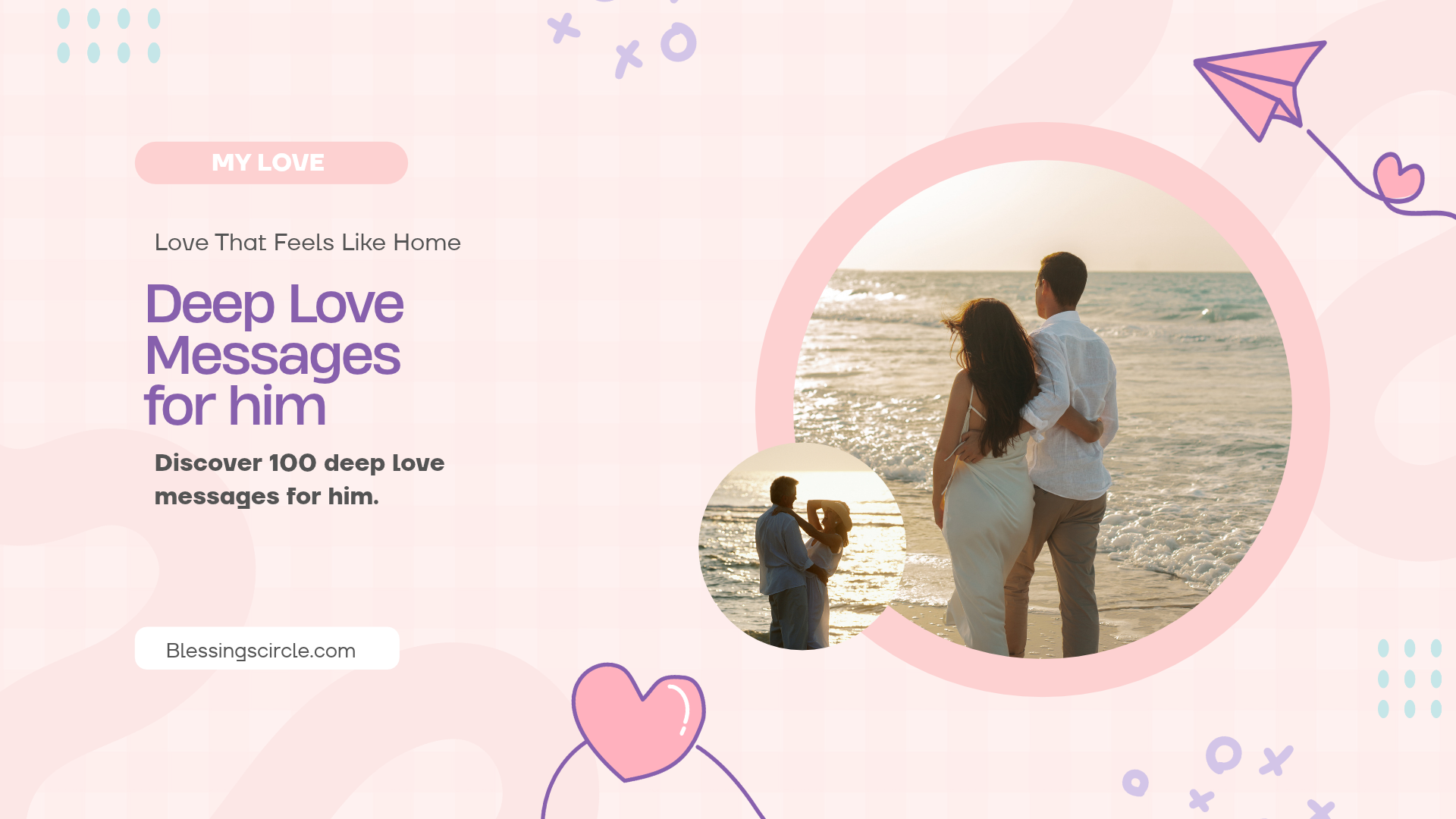 100 Deep Heart-Touching Love Messages For Him
